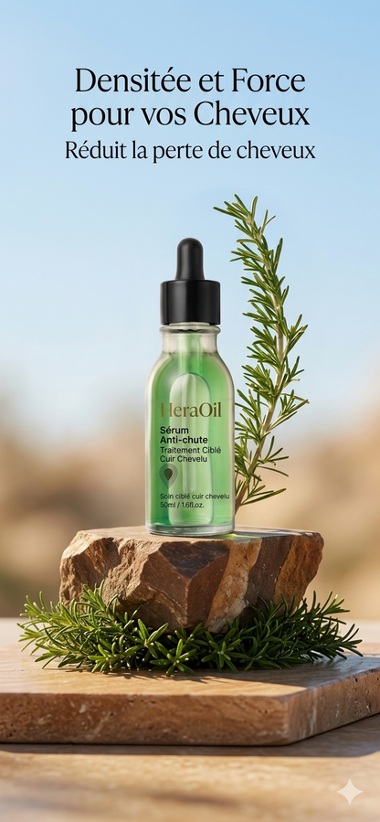 HeraOil – Sérum Capillaire Anti-Chute & Accélérateur de Pousse