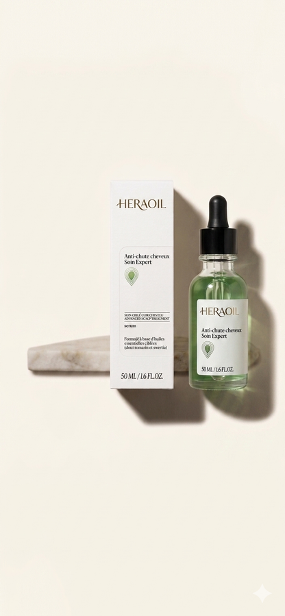 HeraOil – Sérum Capillaire Anti-Chute & Accélérateur de Pousse